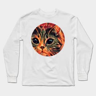 Fluffy floppy cat Long Sleeve T-Shirt